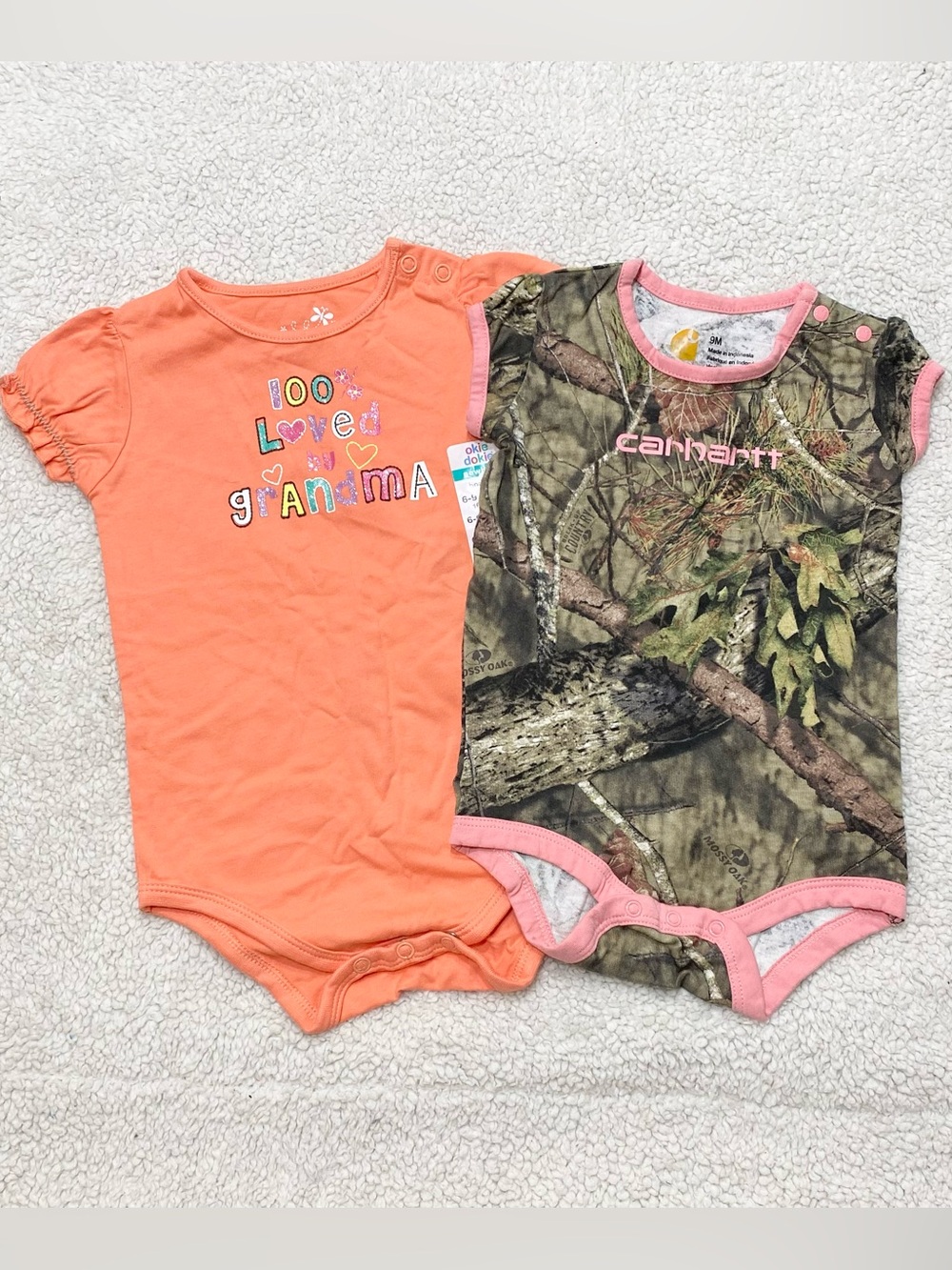 Carhartt & Okie Dokie Onesie Bundle